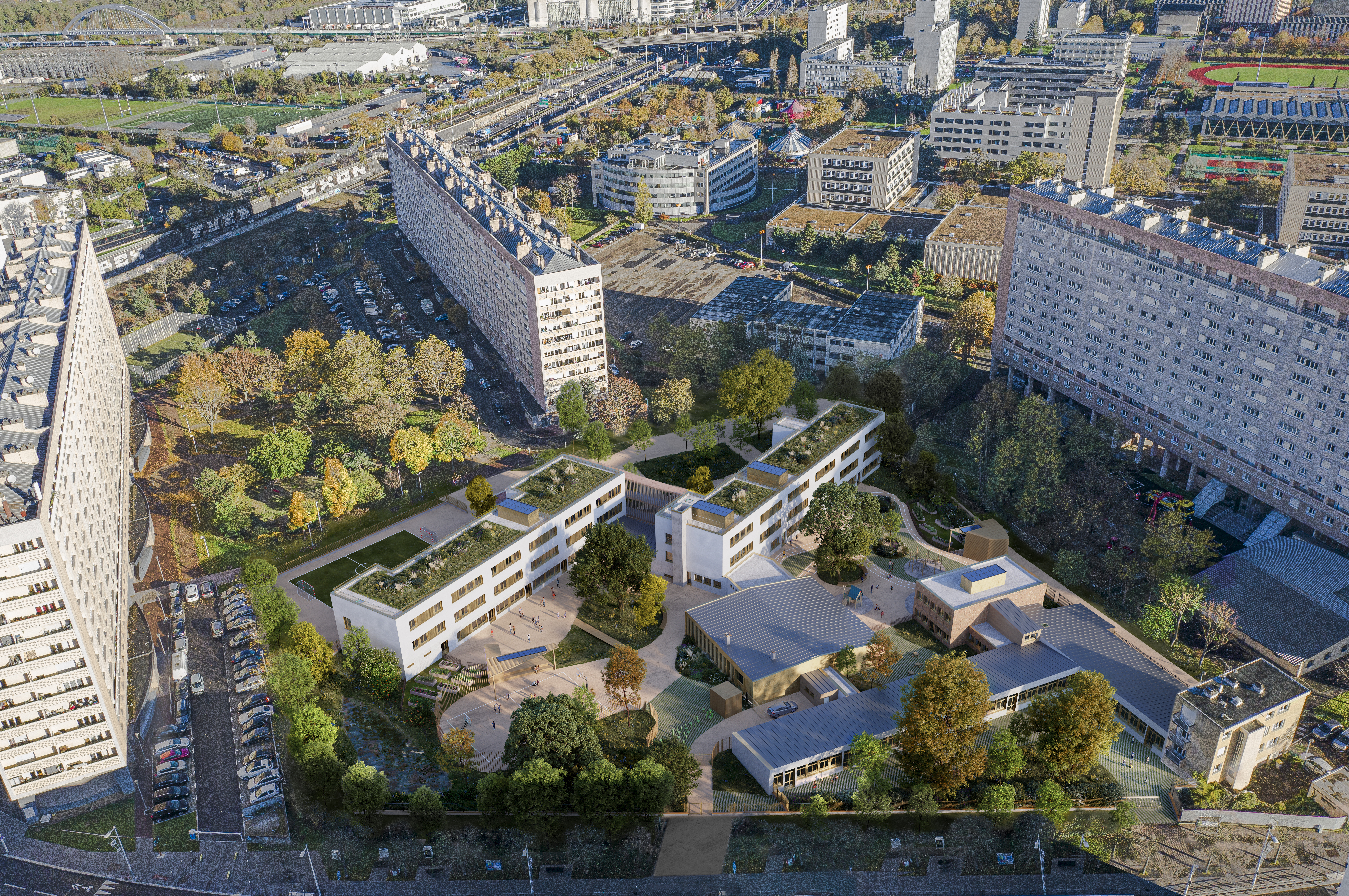 Nantes Aerial